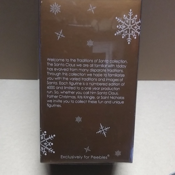 Mistletoe Mountain Seasons of Santa Ornament Dept. Store Santa 1957 NWT - Picture 5 of 6